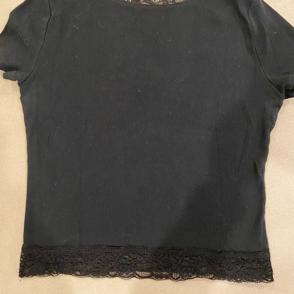 Hollister Lace trim short shirt - Picture 2 of 3